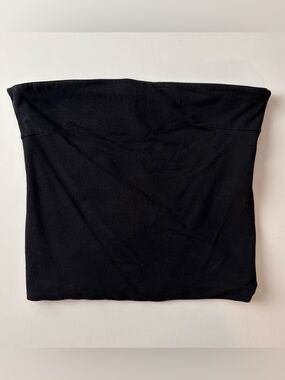 Cotton On Black Strapless Bandeau Top